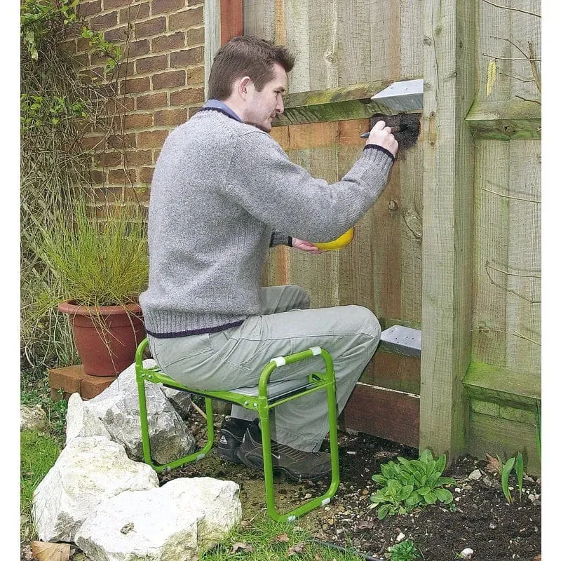 Draper 64970 Folding Metal Framed Gardening Seat Or Kneeler  30OFF