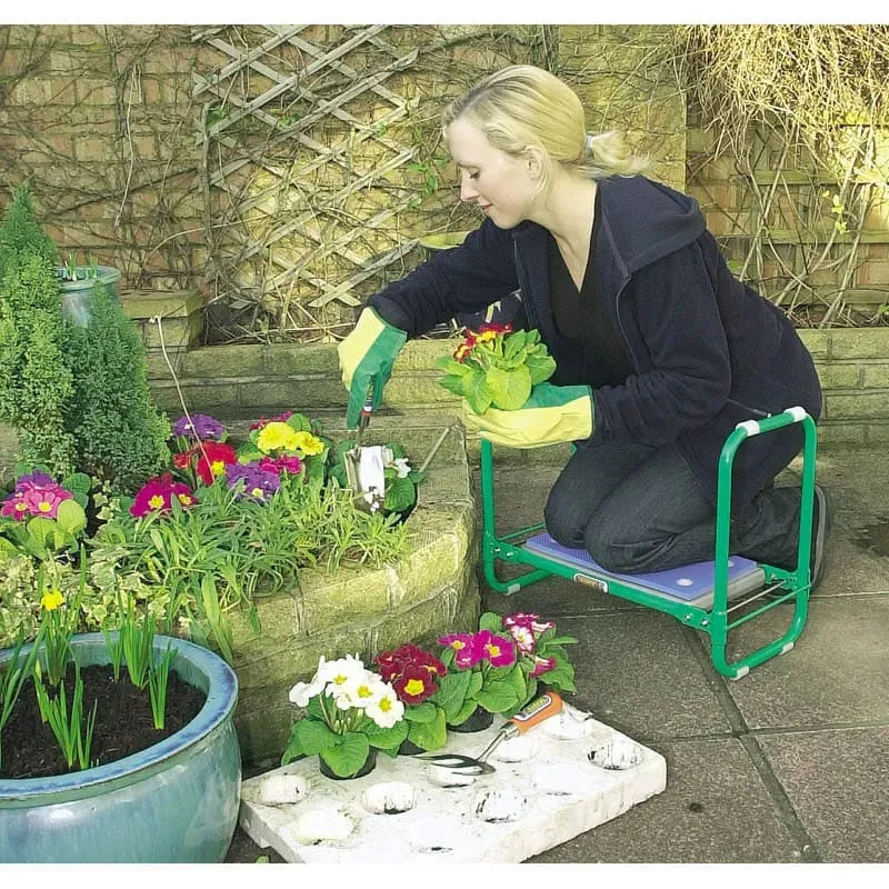 Draper 64970 Folding Metal Framed Gardening Seat Or Kneeler  30OFF