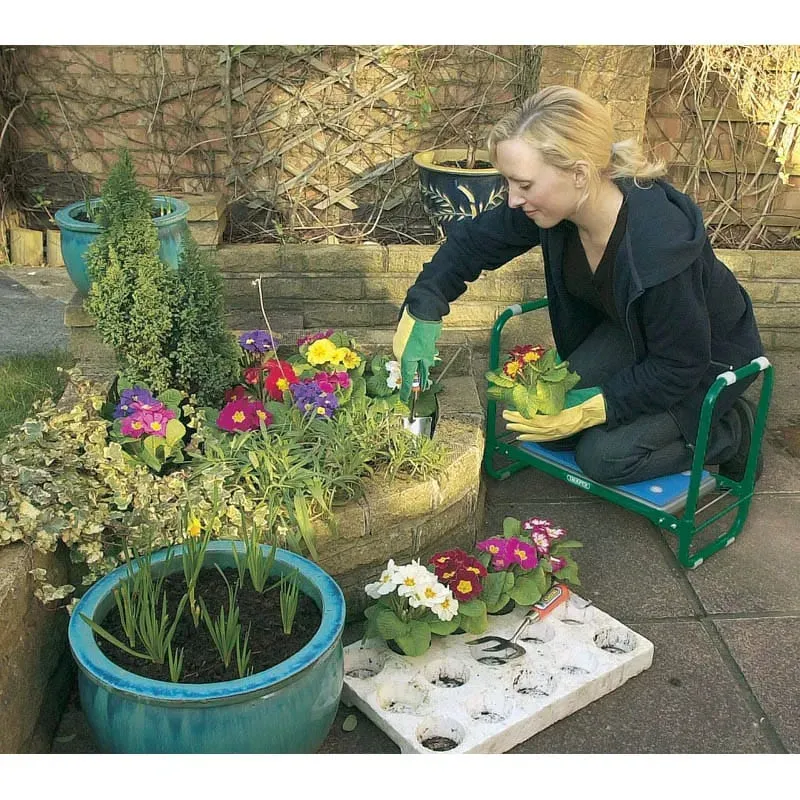 Draper 64970 Folding Metal Framed Gardening Seat Or Kneeler  30OFF