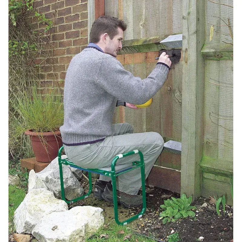 Draper 64970 Folding Metal Framed Gardening Seat Or Kneeler  30OFF