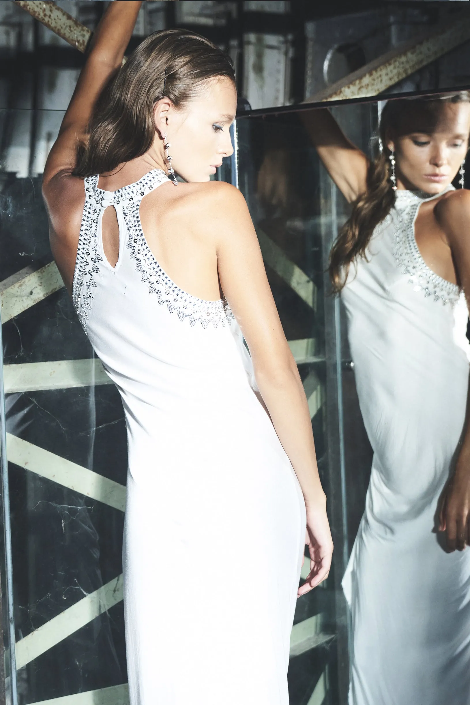 Dress Samba White