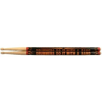 Drum Sticks, DRUMMERS DO IT WITH A BANG