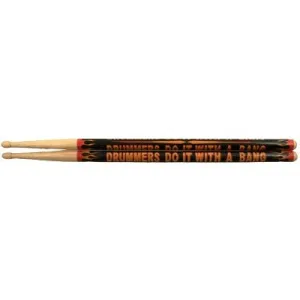 Drum Sticks, DRUMMERS DO IT WITH A BANG
