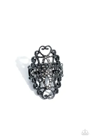 Fabulous Filigree - Black Ring
