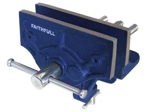 Faithfull Woodcraft Vice 150Mm (6In) - Clamp Mount