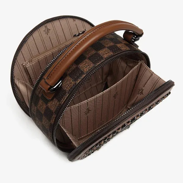 Fashion Retro Bear Badge Print Leather Purse Handbags - Last Day Promotion 50% OFF Buy 2 Get Free VIP Shipping