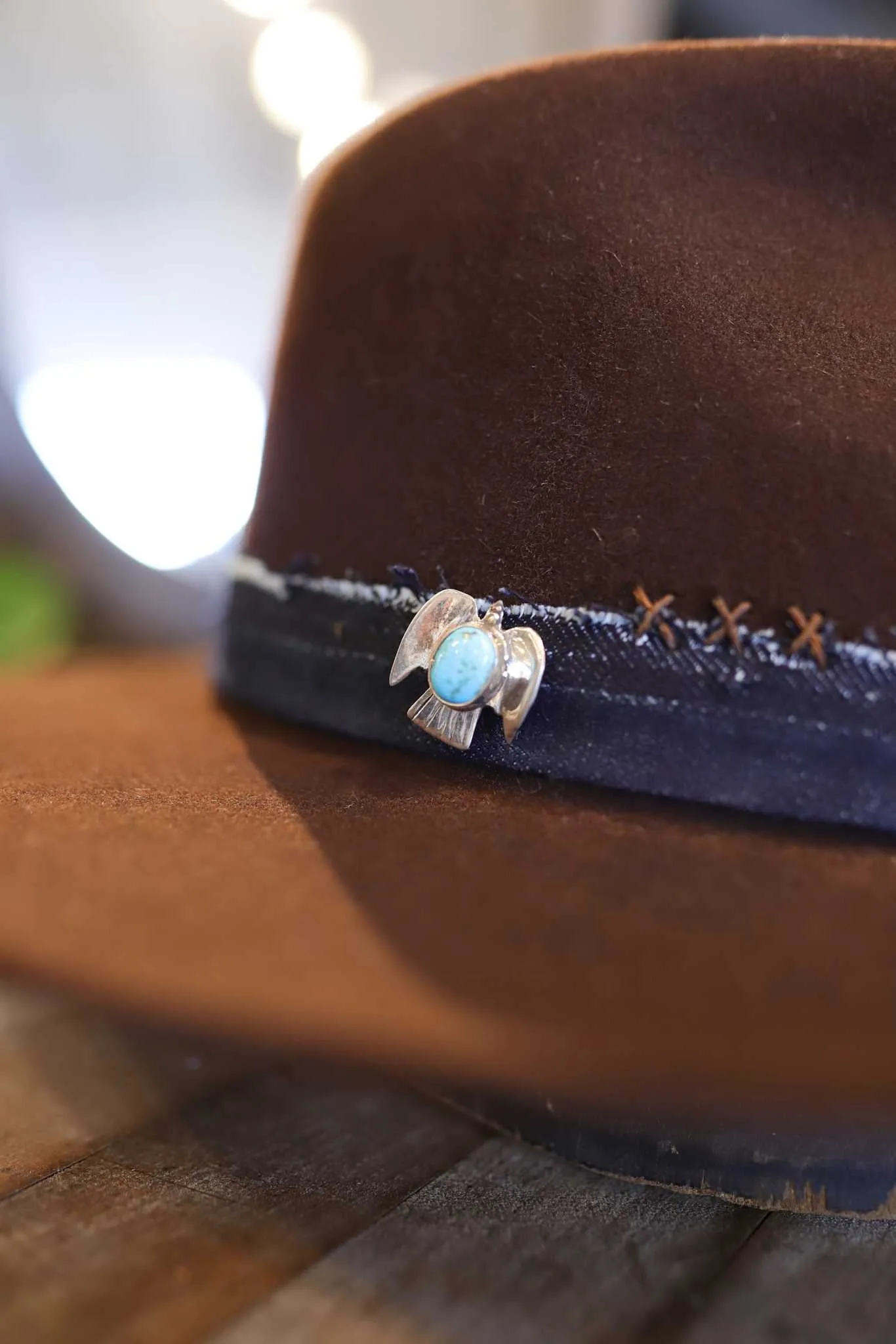 Felt Hat | Chocolate Front Pinch | Easy Drifter