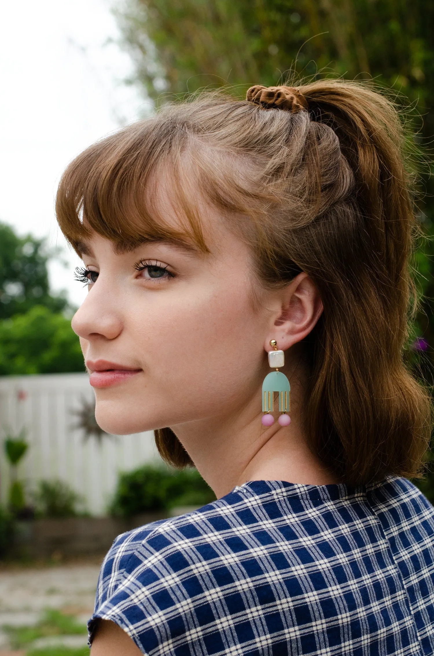 Festival Statement Earrings, gifts for her, statement earrings, colorful jewelry