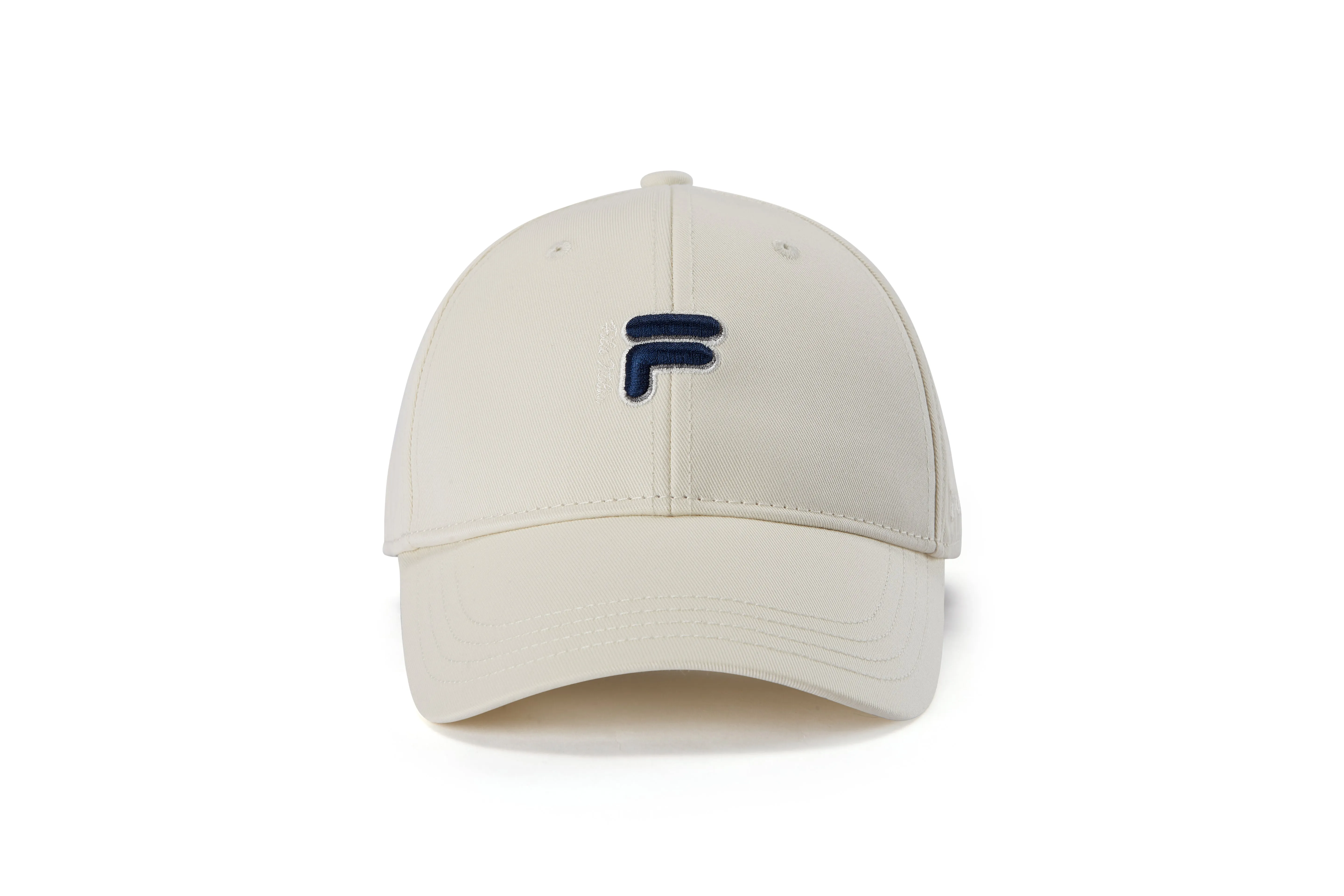 FILA FUSION INLINE FILA FUSION CLASSICS ACCESSORIES Unisex Baseball Cap (Beige / Black / Light Pink)