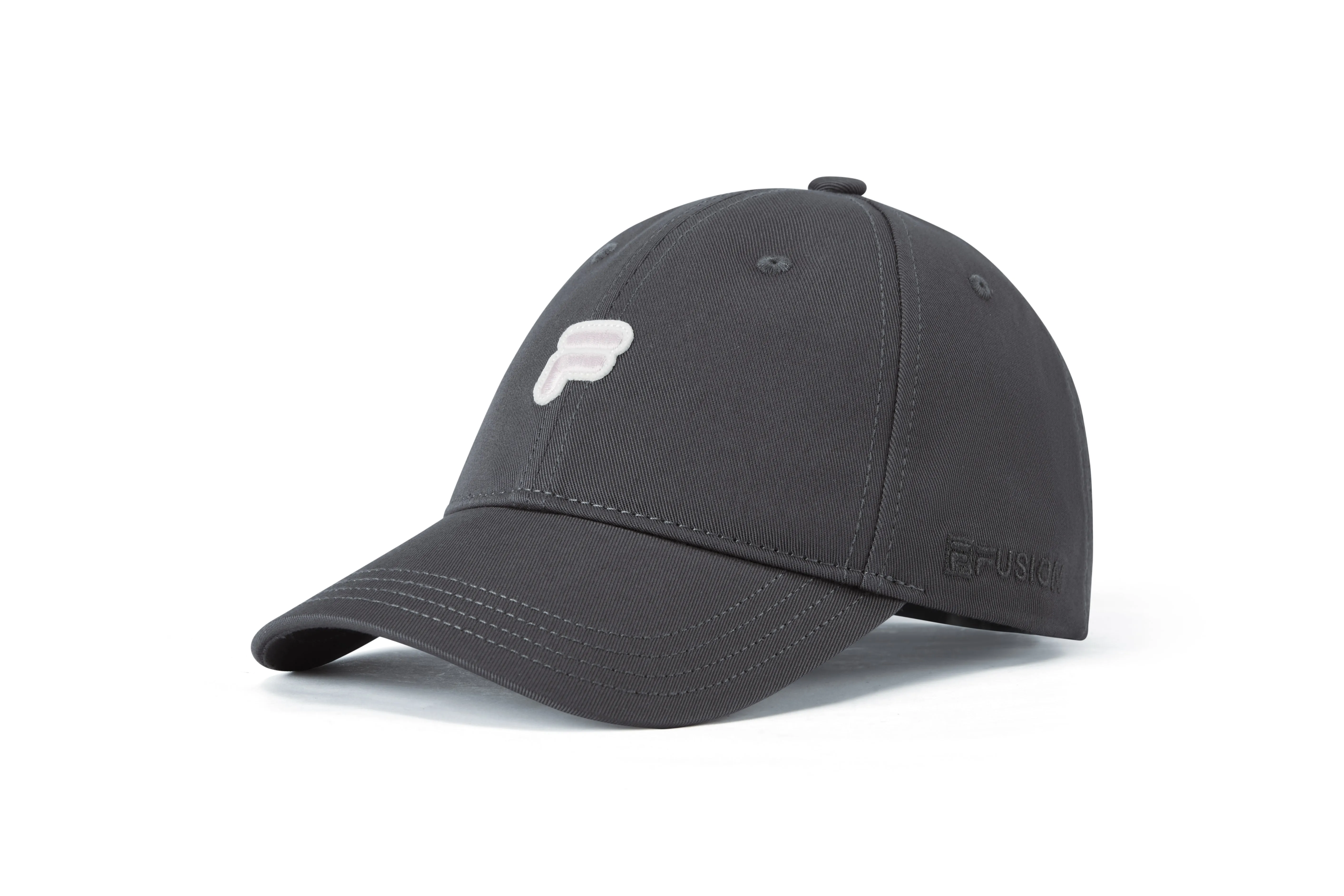 FILA FUSION INLINE FILA FUSION CLASSICS ACCESSORIES Unisex Baseball Cap (Black / Grey / Ash)
