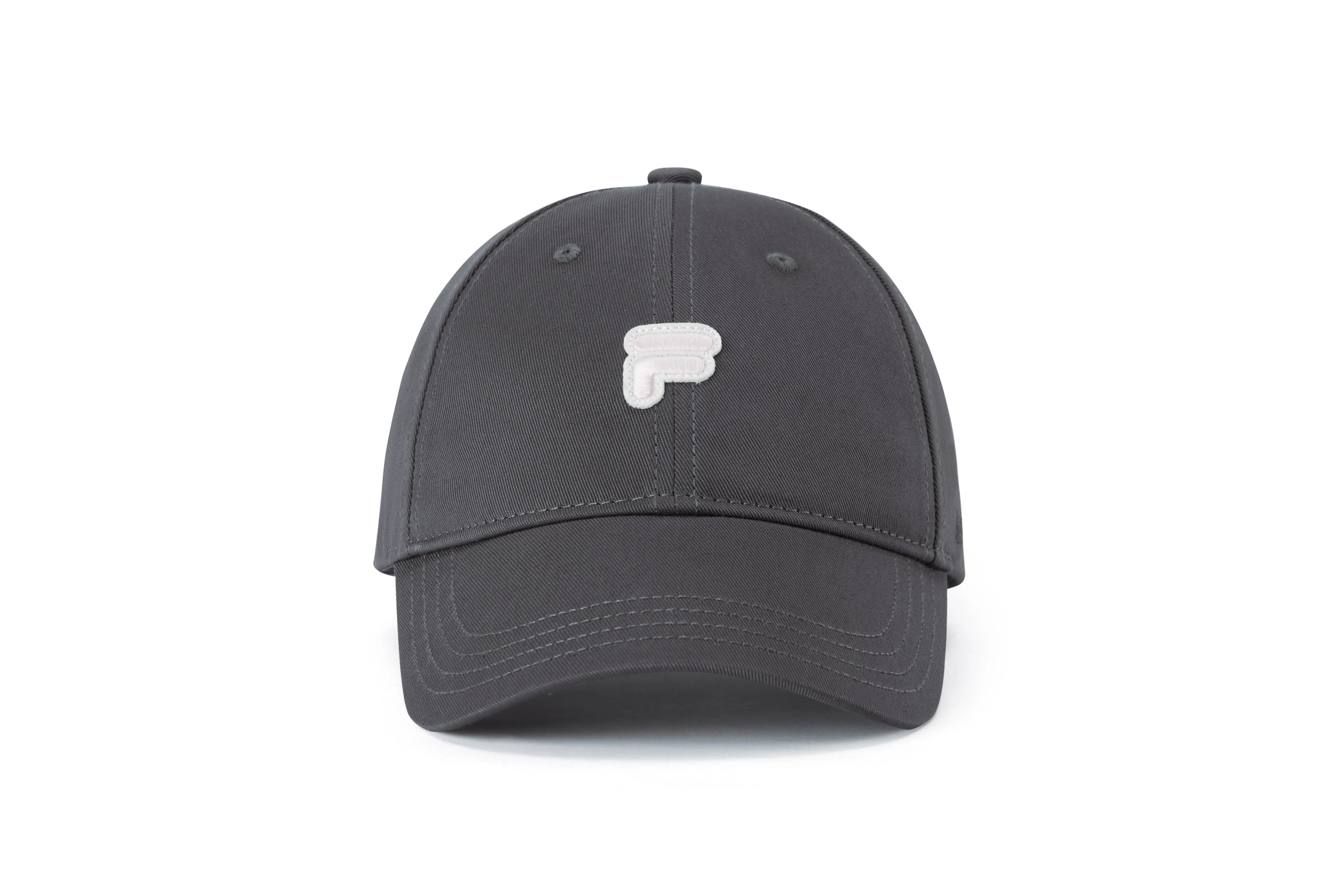 FILA FUSION INLINE FILA FUSION CLASSICS ACCESSORIES Unisex Baseball Cap (Black / Grey / Ash)