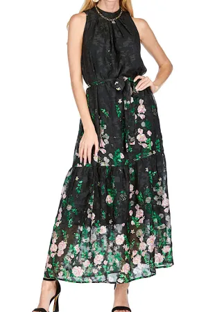 FINAL SALE: JADE Secret Garden Pleated Maxi