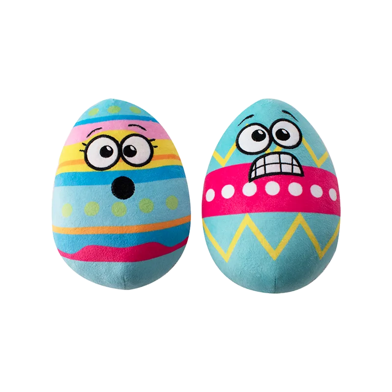 Fringe Studio - Easter Eggs Plush Dog Toy