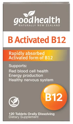 Ghp B Activated B12 120Vcaps