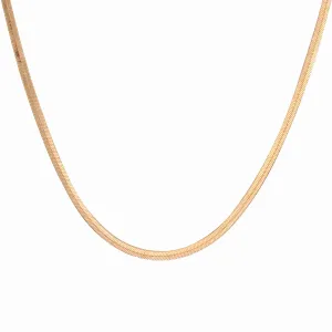 Giovana Herringbone Necklace