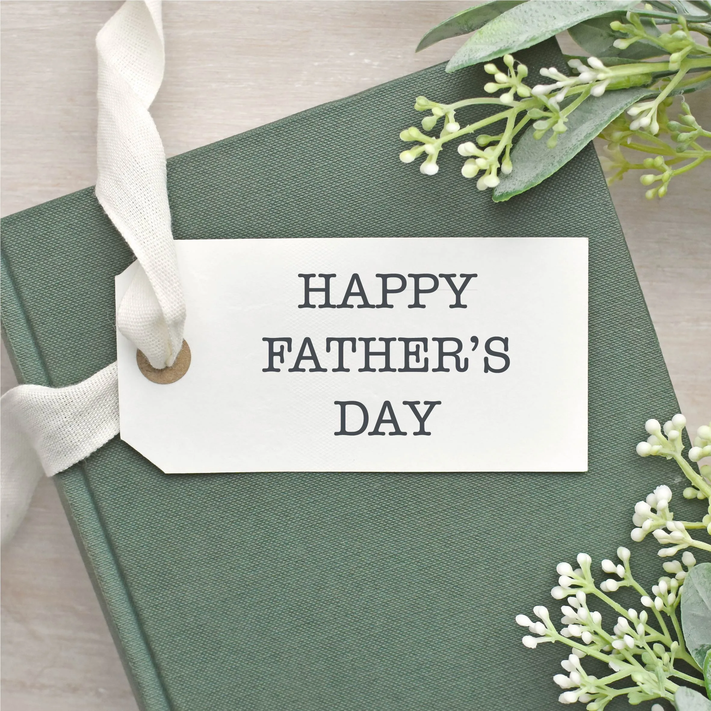 Happy Father's Day Simple Stamp