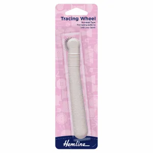 Hemline Tracing Wheel: Serrated Edge