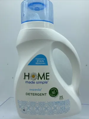 HOME MADE SIMPLE 40oz Unscented OWN Stain Remove Detergent COMBINE SHIPPING