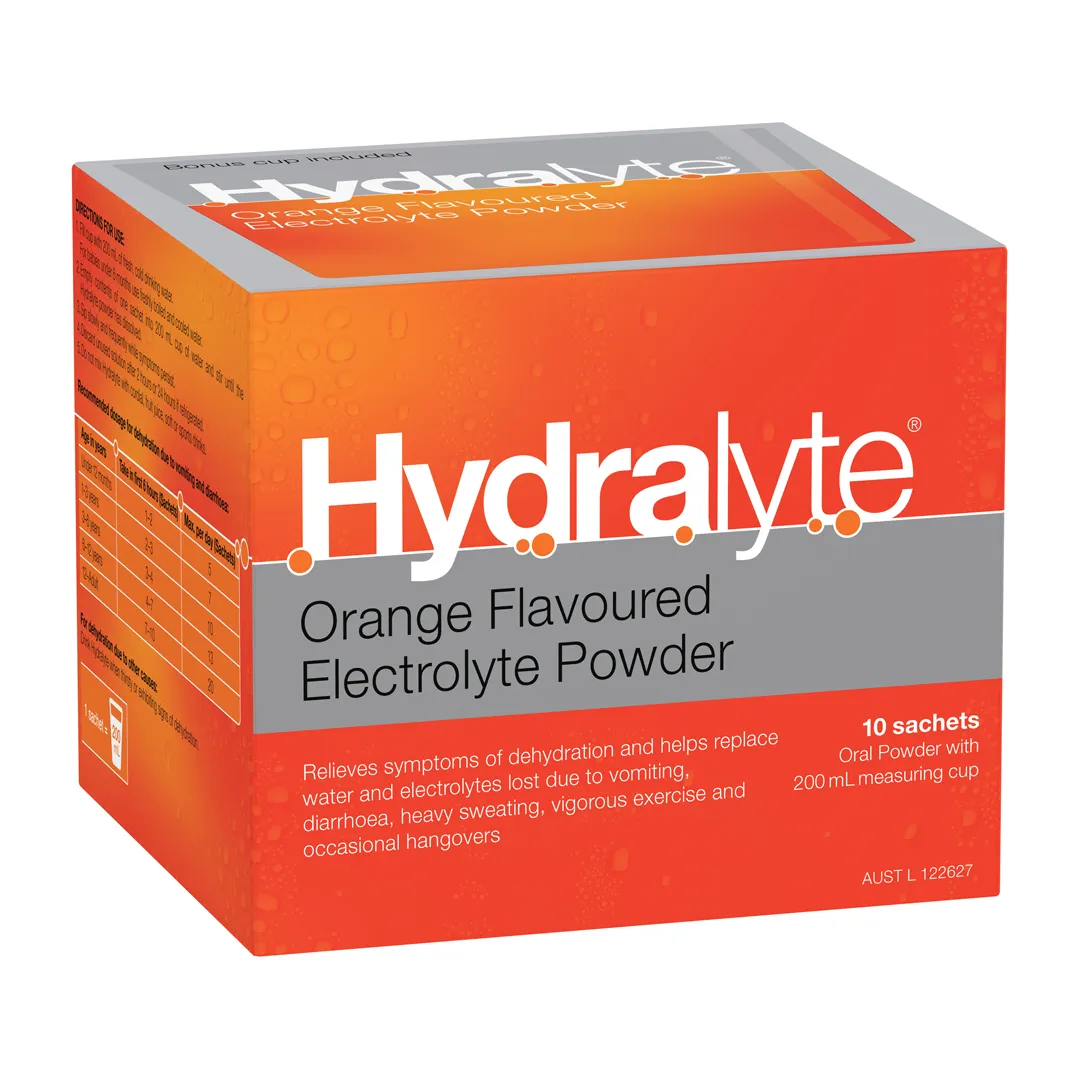 Hydralyte Electrolyte Powder - Pack Of 10