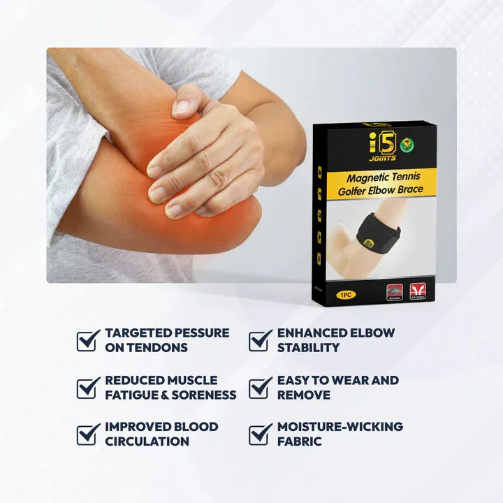 i5 Magnetic Tennis Golfer Elbow Brace