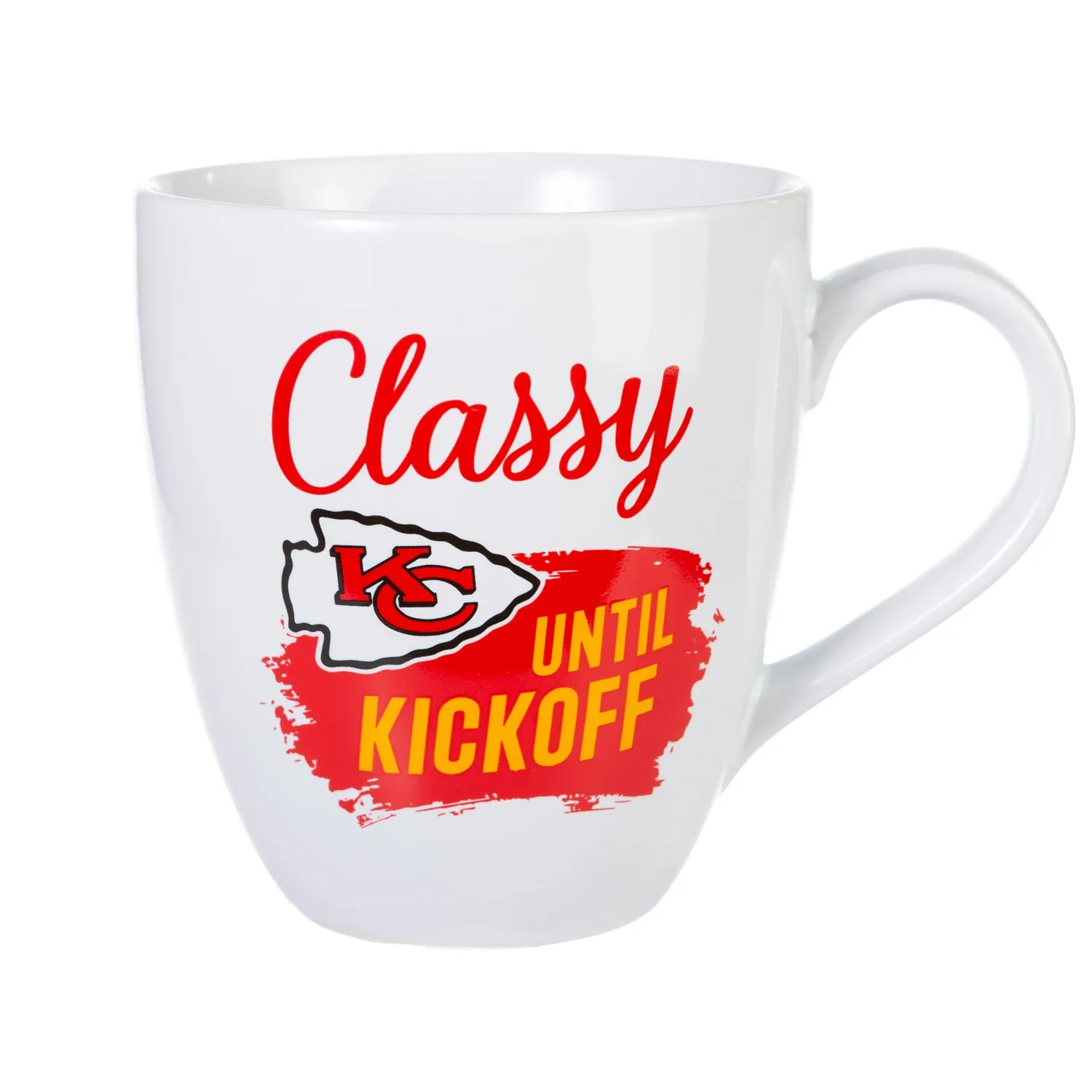 Kansas City Chiefs, Ceramic Cup O'Java 17oz Gift Set,3mcf3815