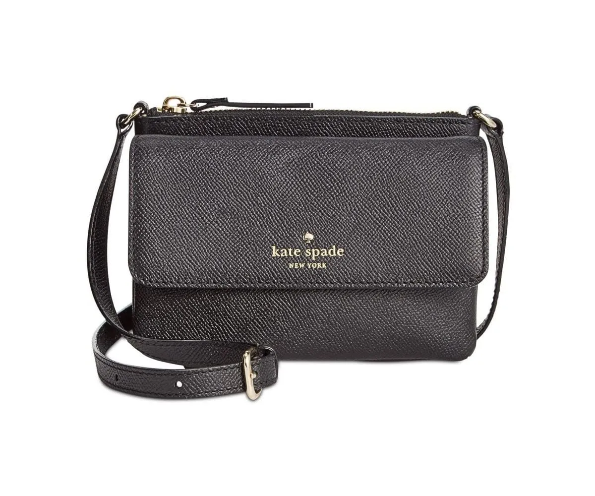Kate Spade New York Greene Street Karlee Crossbody Bag (Black)