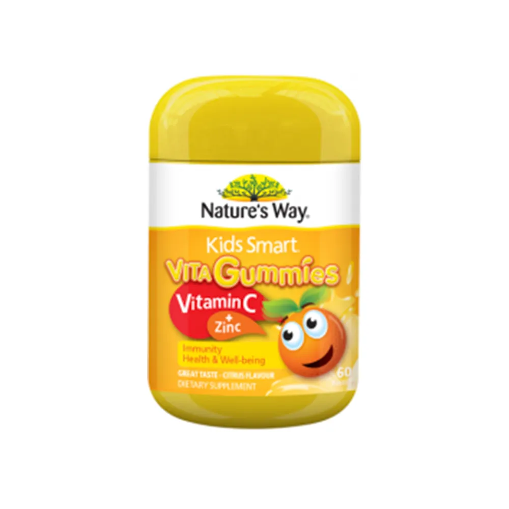 Kids Smart Vita Gummies Vit C   Zinc 60 pastilles