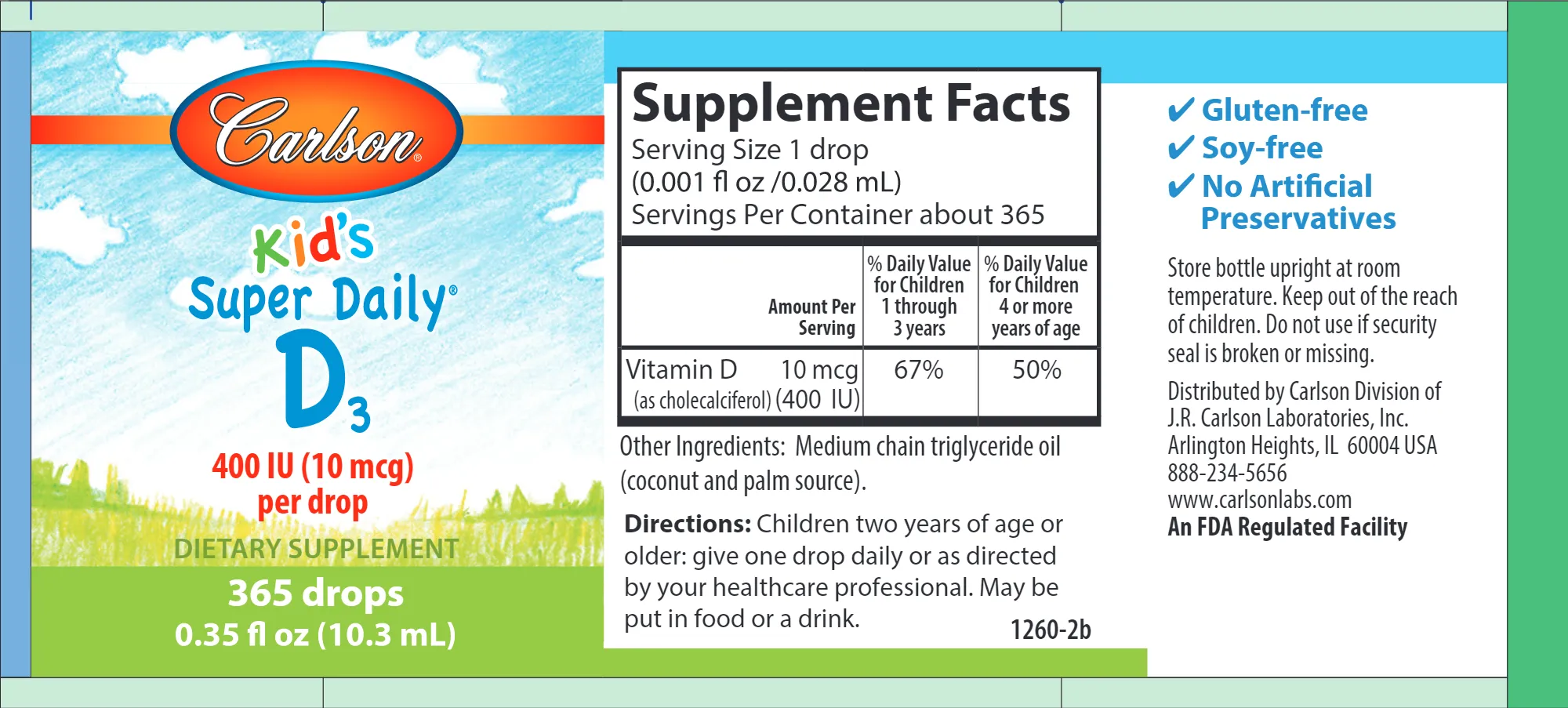 Kid's Super Daily D3