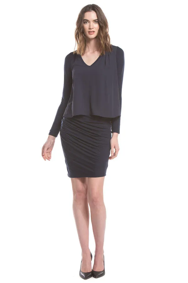 Kiko L/S Dress | Navy
