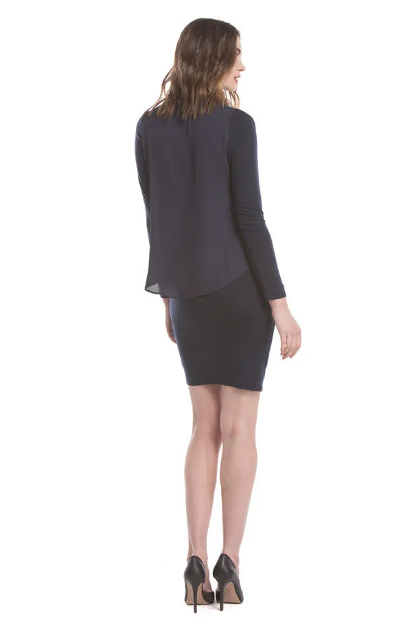 Kiko L/S Dress | Navy