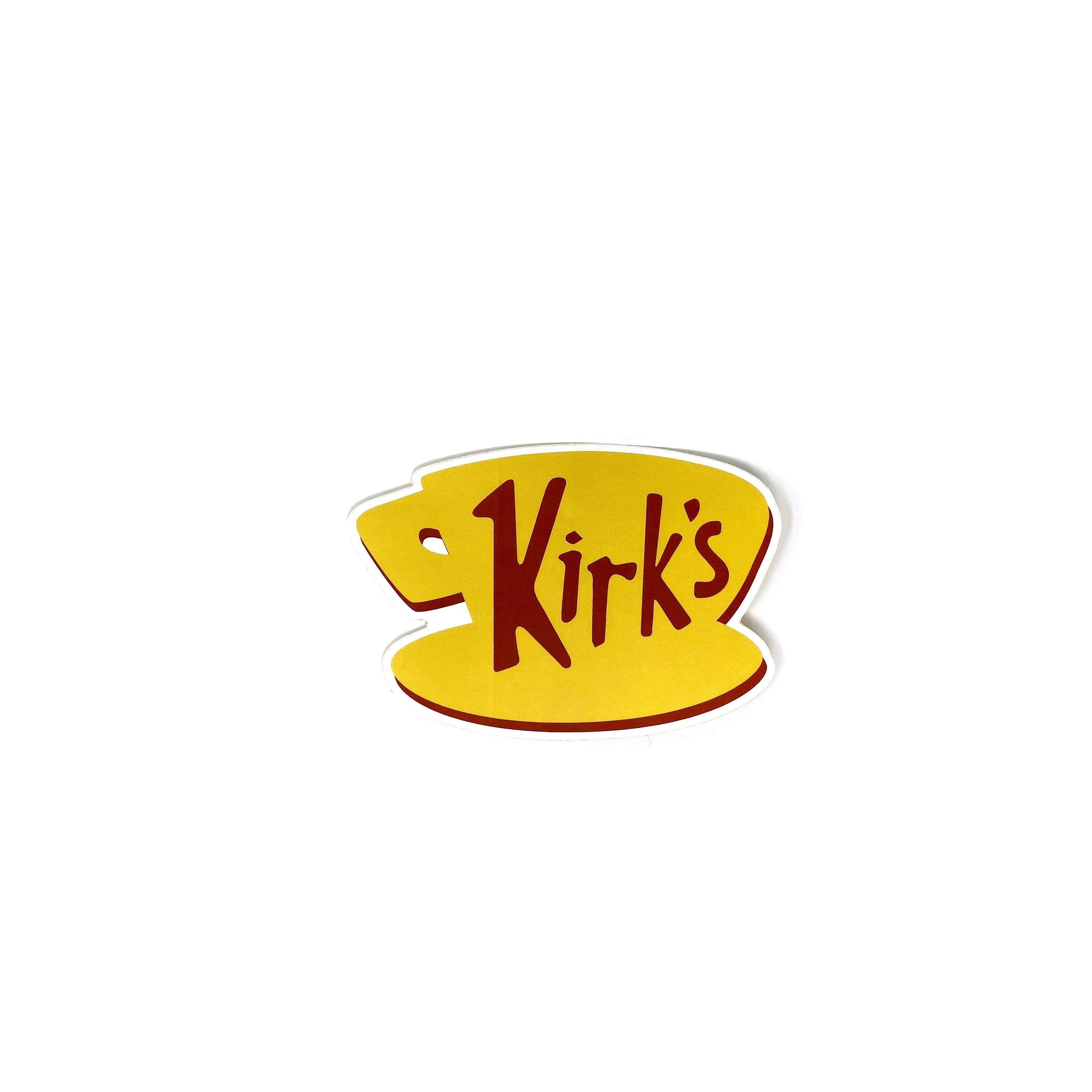 Kirk's Diner Vinyl Sticker (Vault)