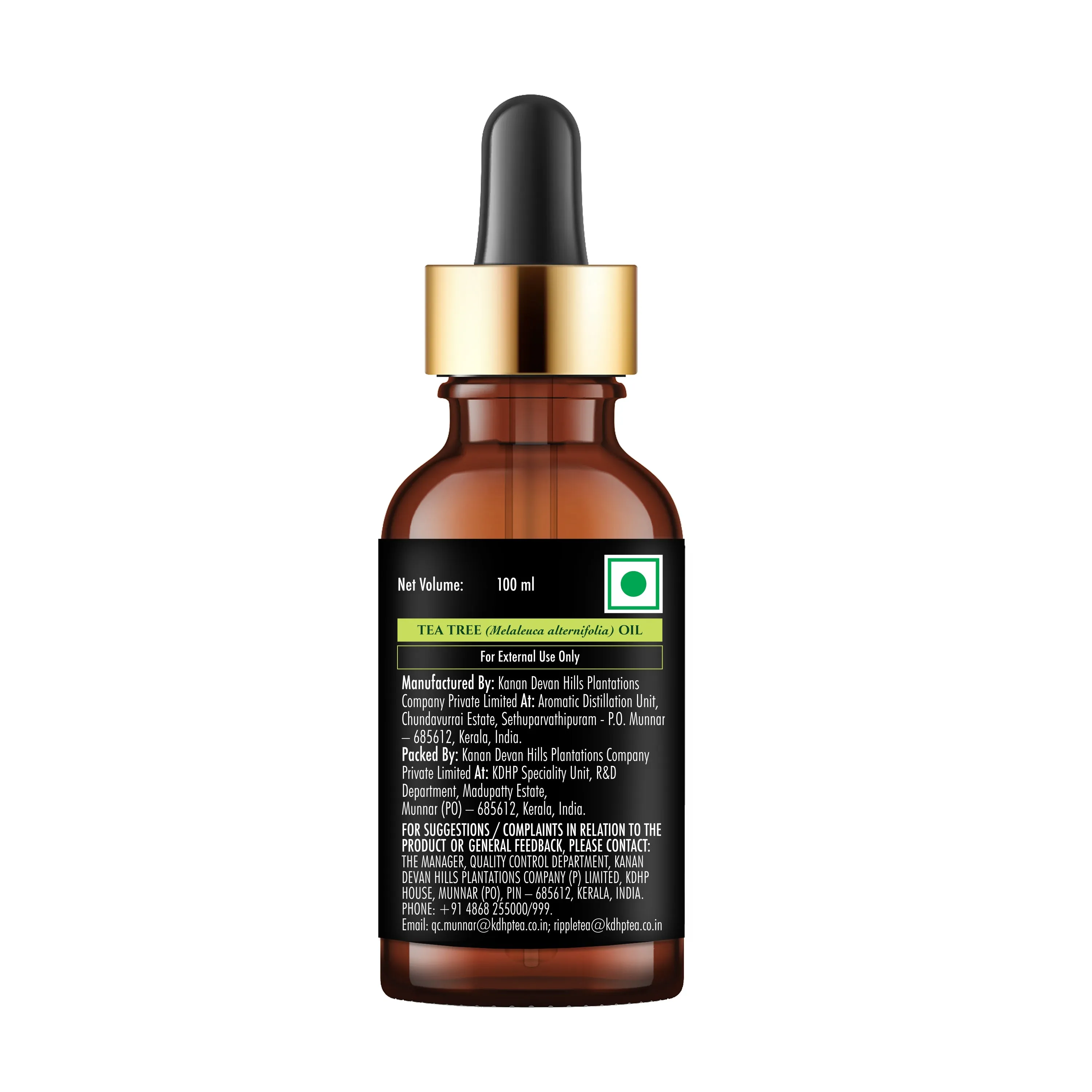 Kundaly Naturals Tea Tree Oil - 100 ml
