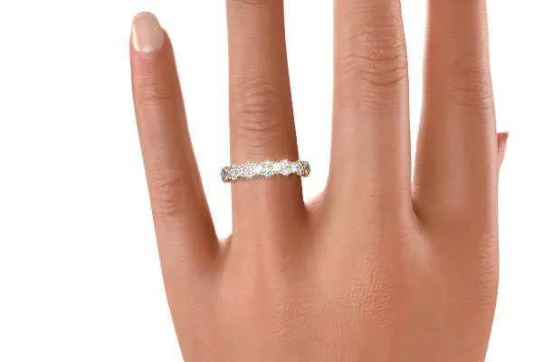 Large Statement Eternity Diamond Band
