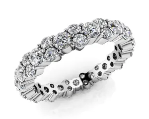 Large Statement Eternity Diamond Band