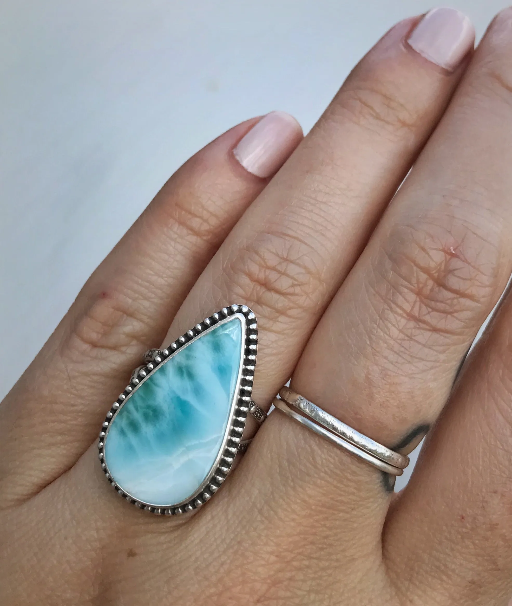 Larimar Ring