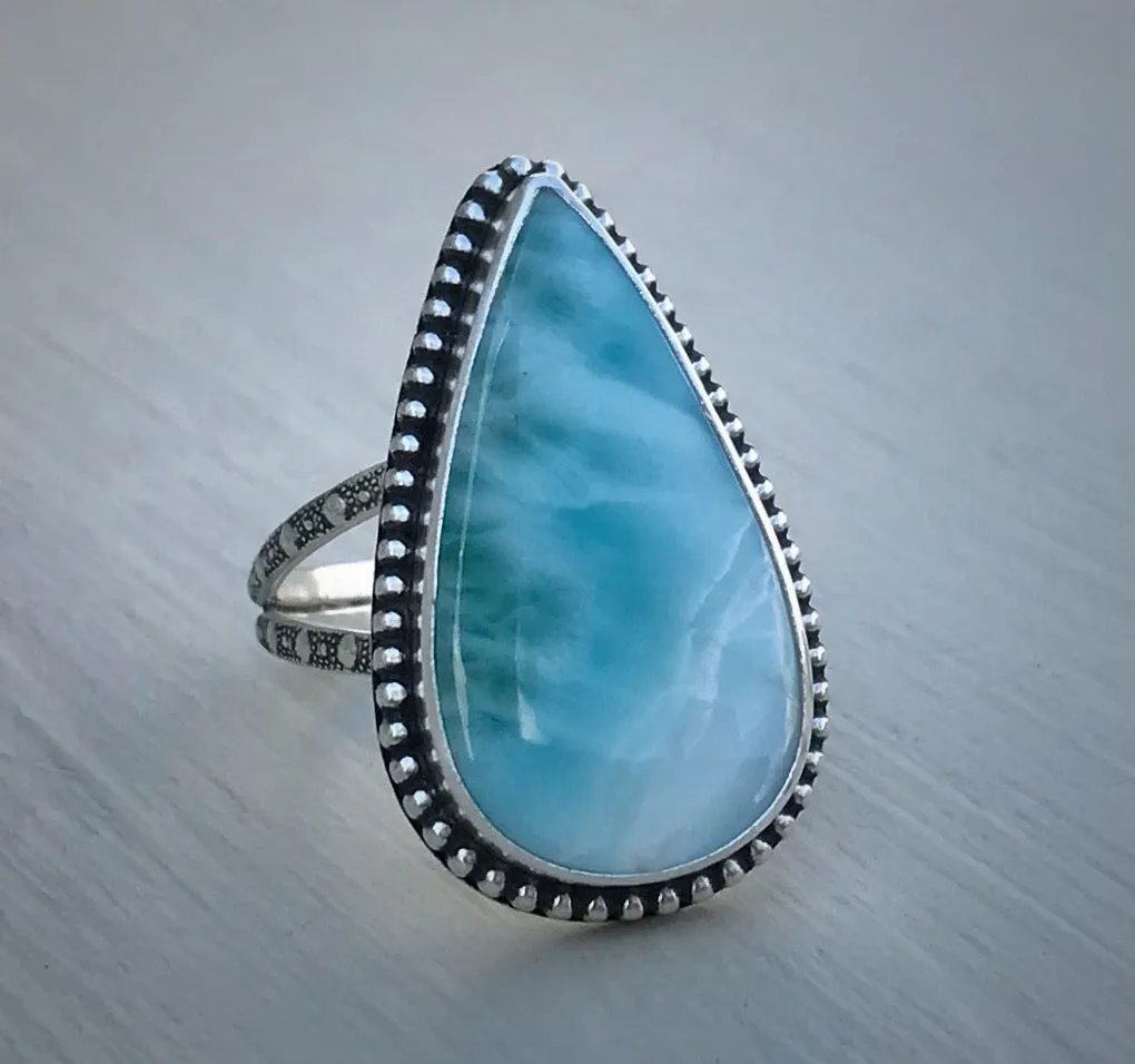 Larimar Ring