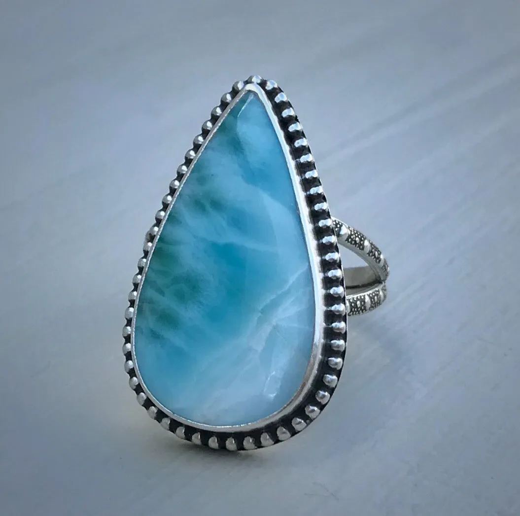 Larimar Ring