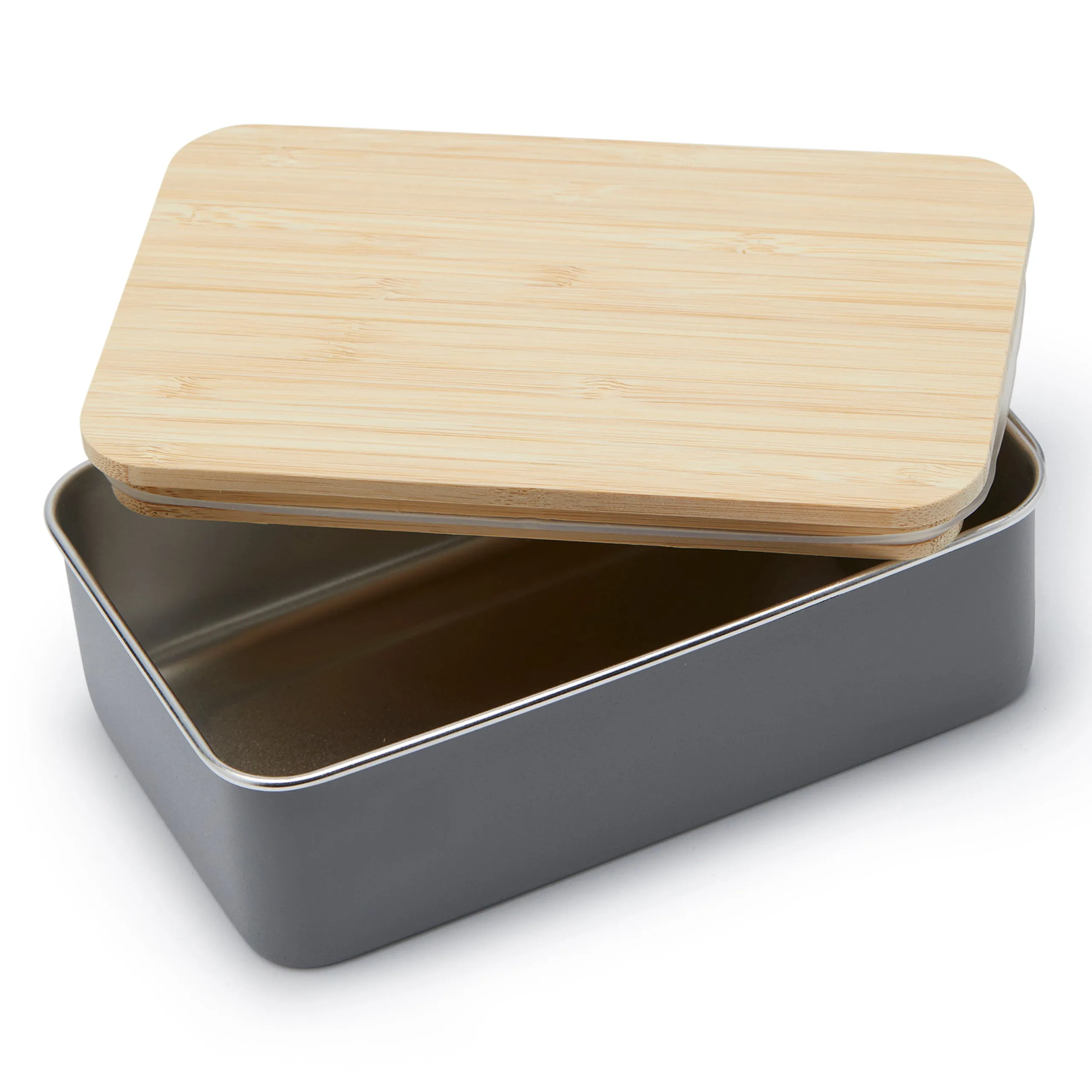 LG BEO CONTAINER STAINLESS STEEL WITH BAMBOO LID (950 ML)