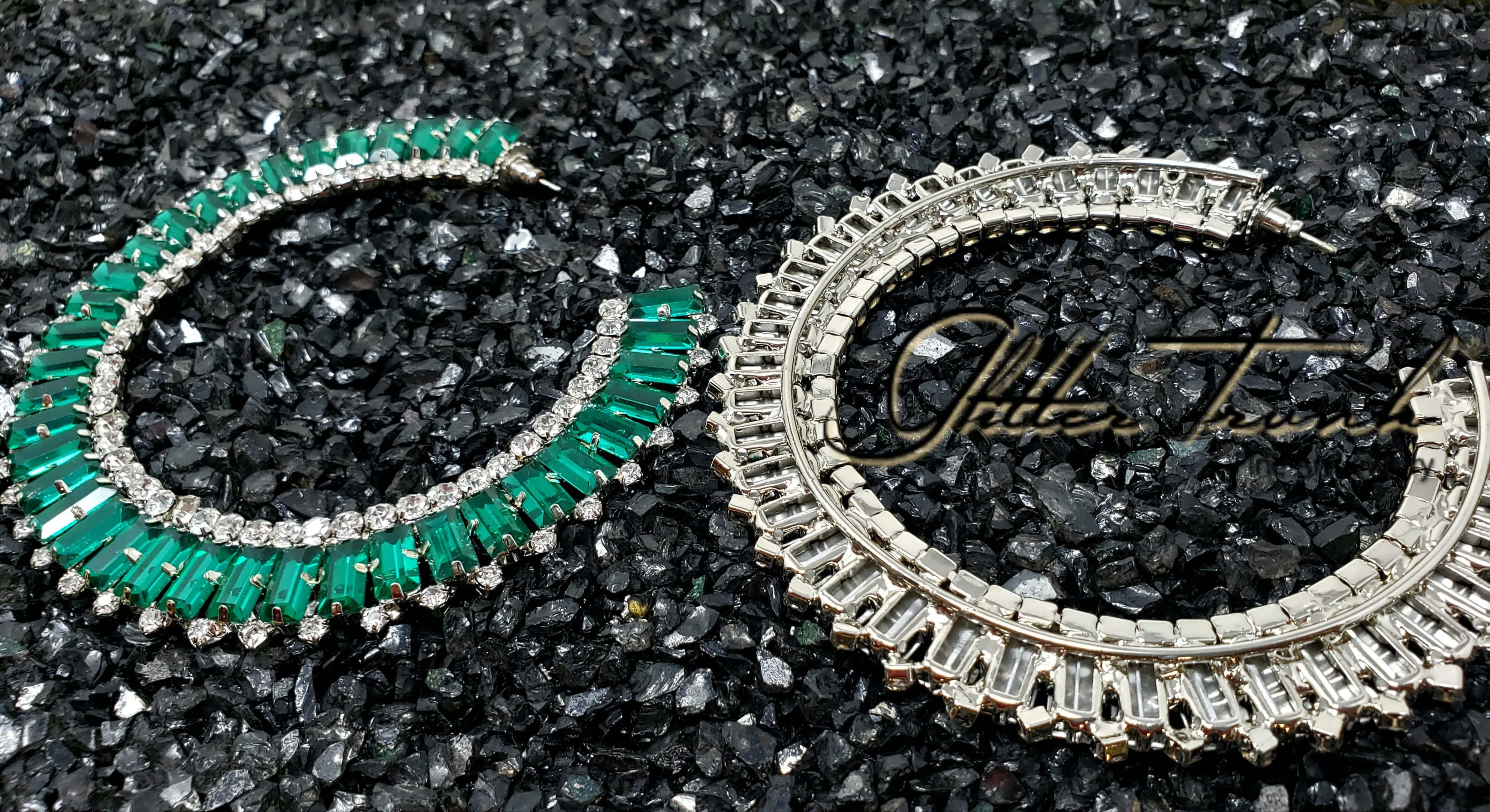 Linda Statement Hoop Earrings