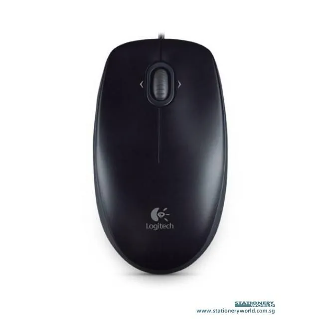 Logitech Desktop Corded Computer Mouse M100R