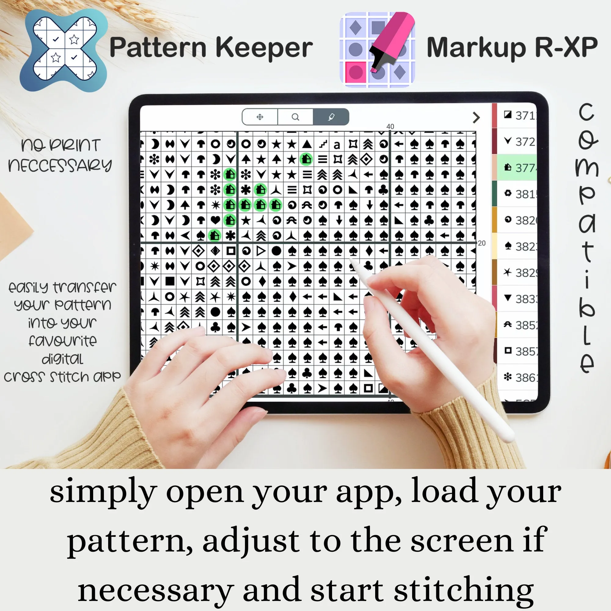 Loud Eyes Cross Stitch Pattern #145
