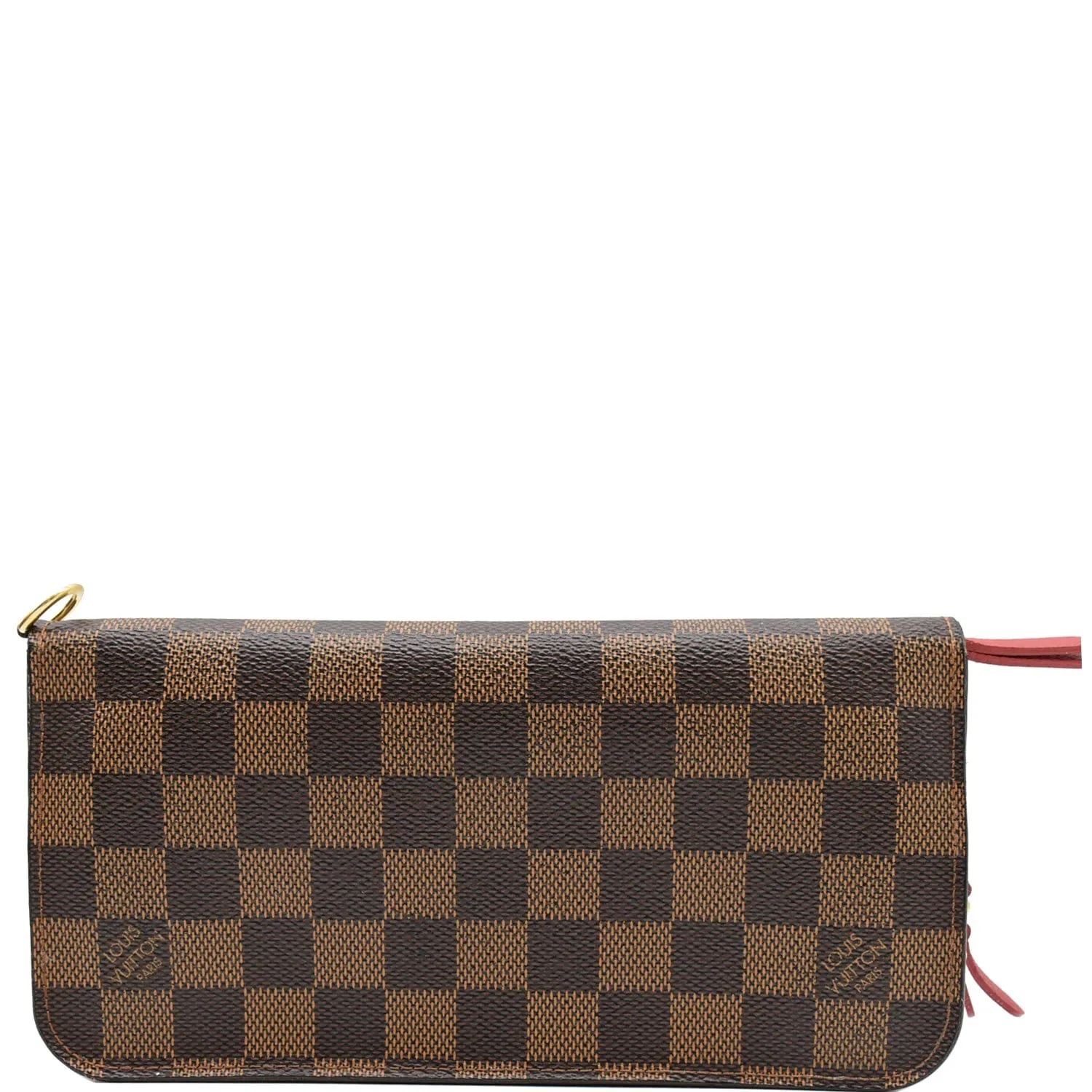LOUIS VUITTON Insolite Damier Ebene Wallet Brown