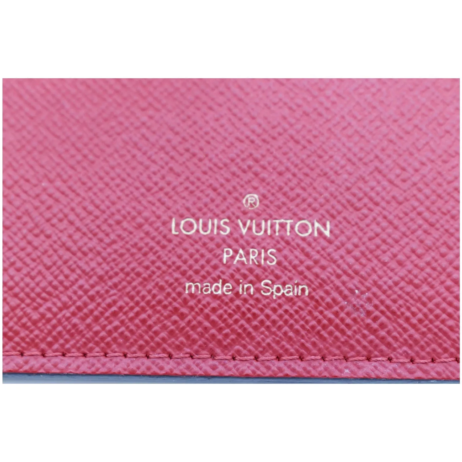 LOUIS VUITTON Insolite Damier Ebene Wallet Brown