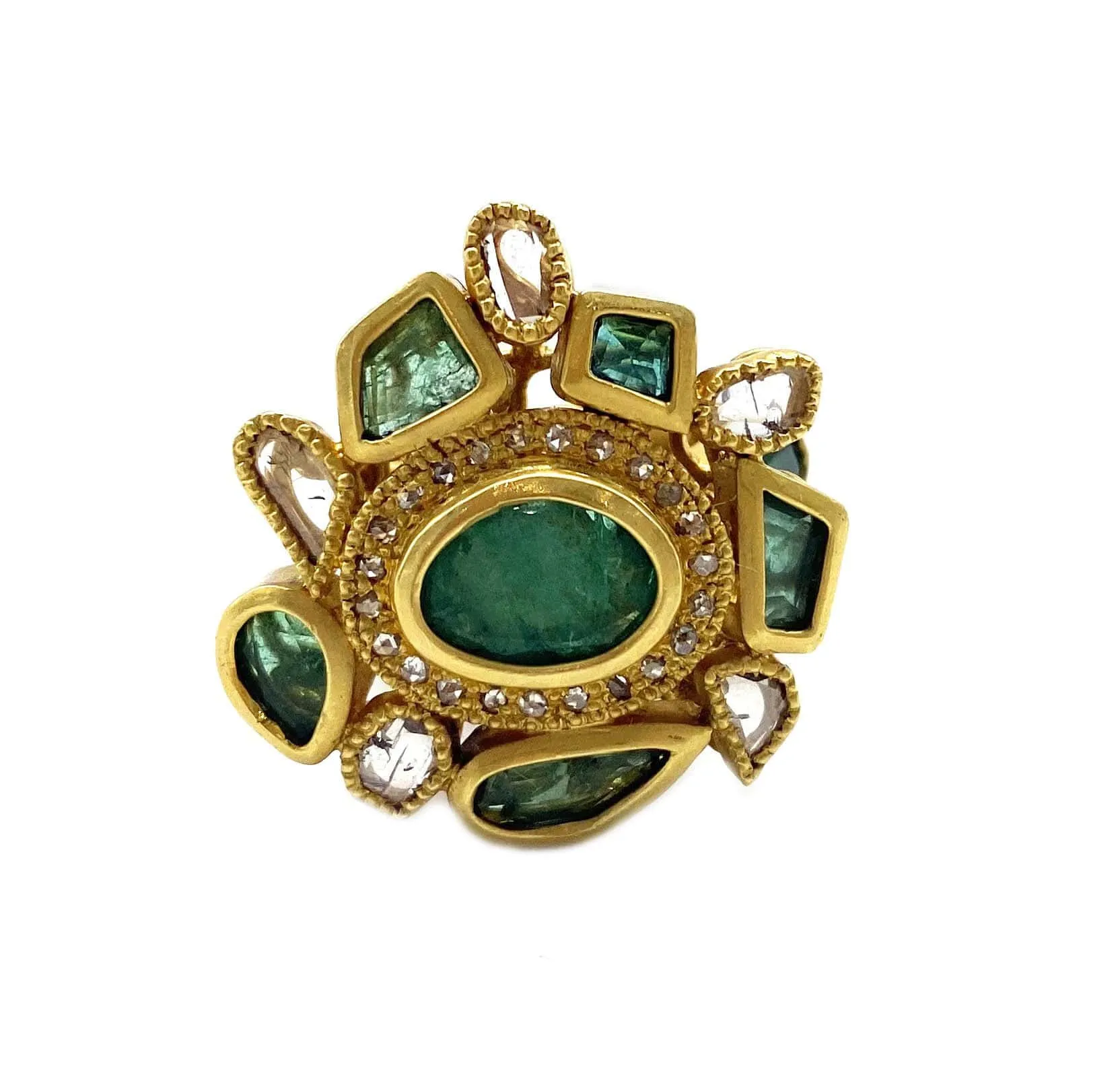 Luminosity Emerald Statement 20K Ring