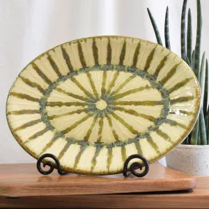 Medium Oval Platter Sparrow