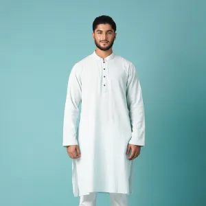 Mens Basic Panjabi-Sapphire