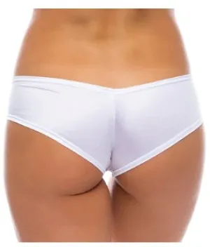 Micro Booty Shorts White