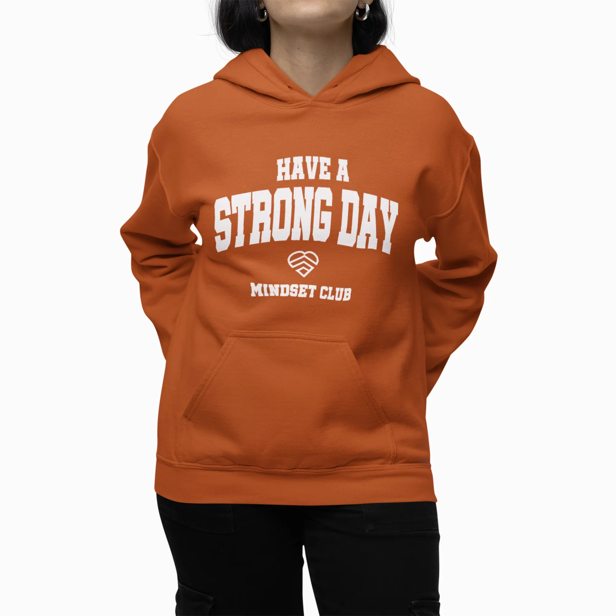 Mindset Club Statement Hoodie - Clay