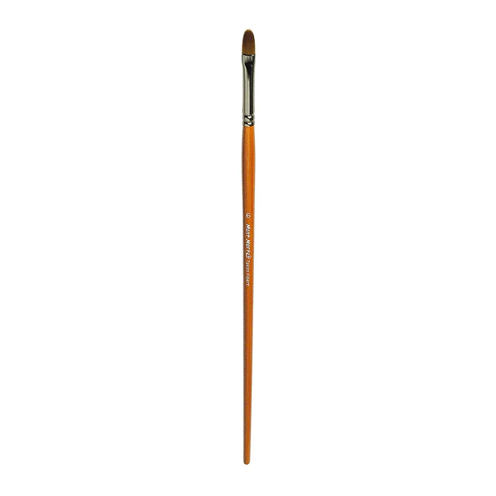 MONT MARTE Artist Brush Taklon - Filbert 6