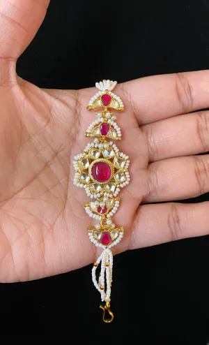 Mounica(Anything Yet Simple) Pachi Kundan Bracelet